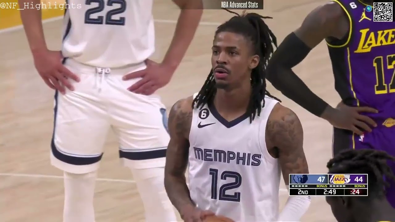 Ja Morant  22 PTS 8 AST: All Possessions (2023-01-20)