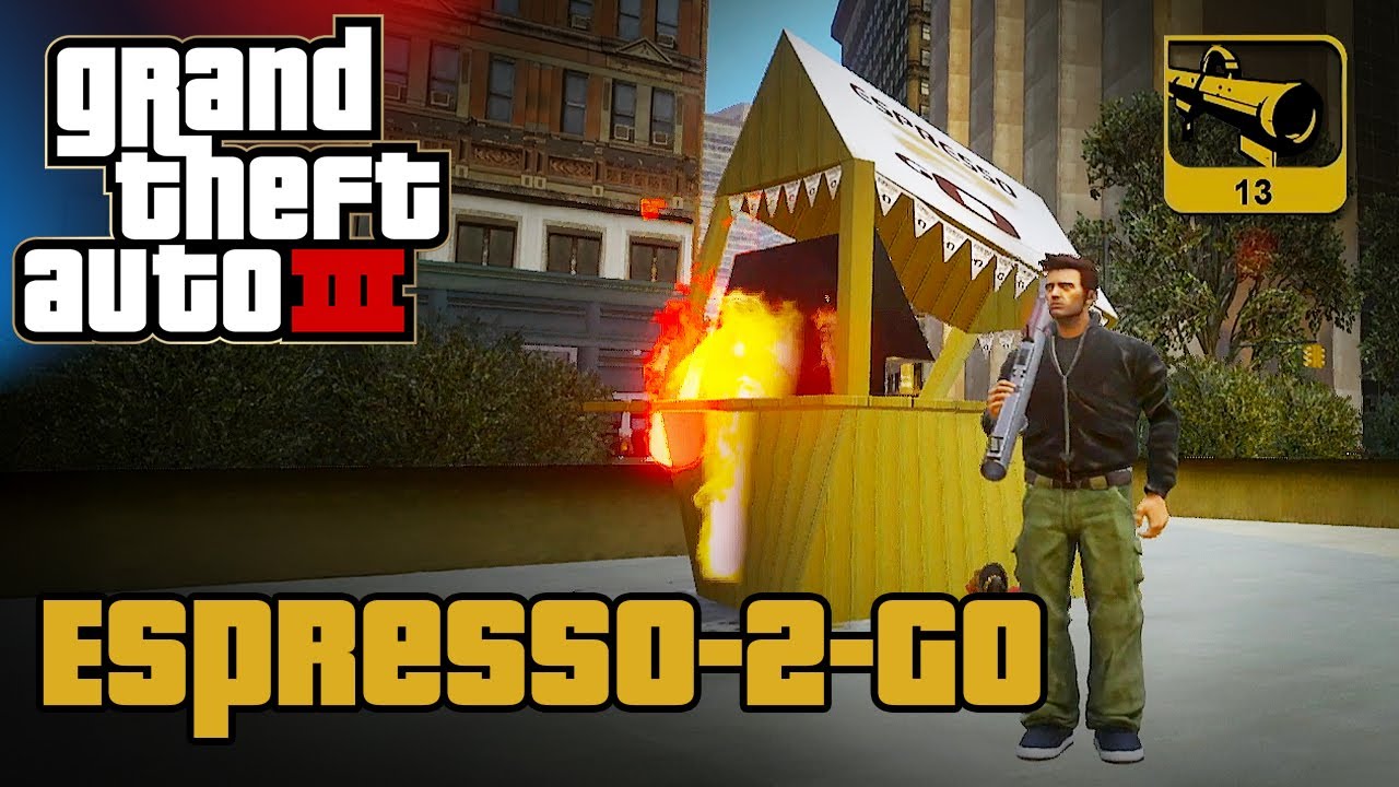GTA 3 – Mission 41: Espresso-2-Go (BAZOOKA TIME💥)