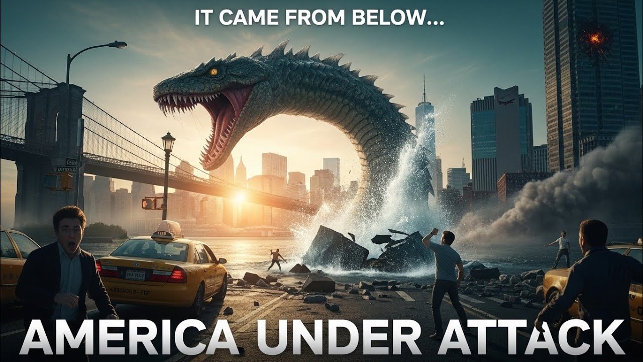 The Day New York Was Attacked by a Giant Serpent | Cinematic Movie