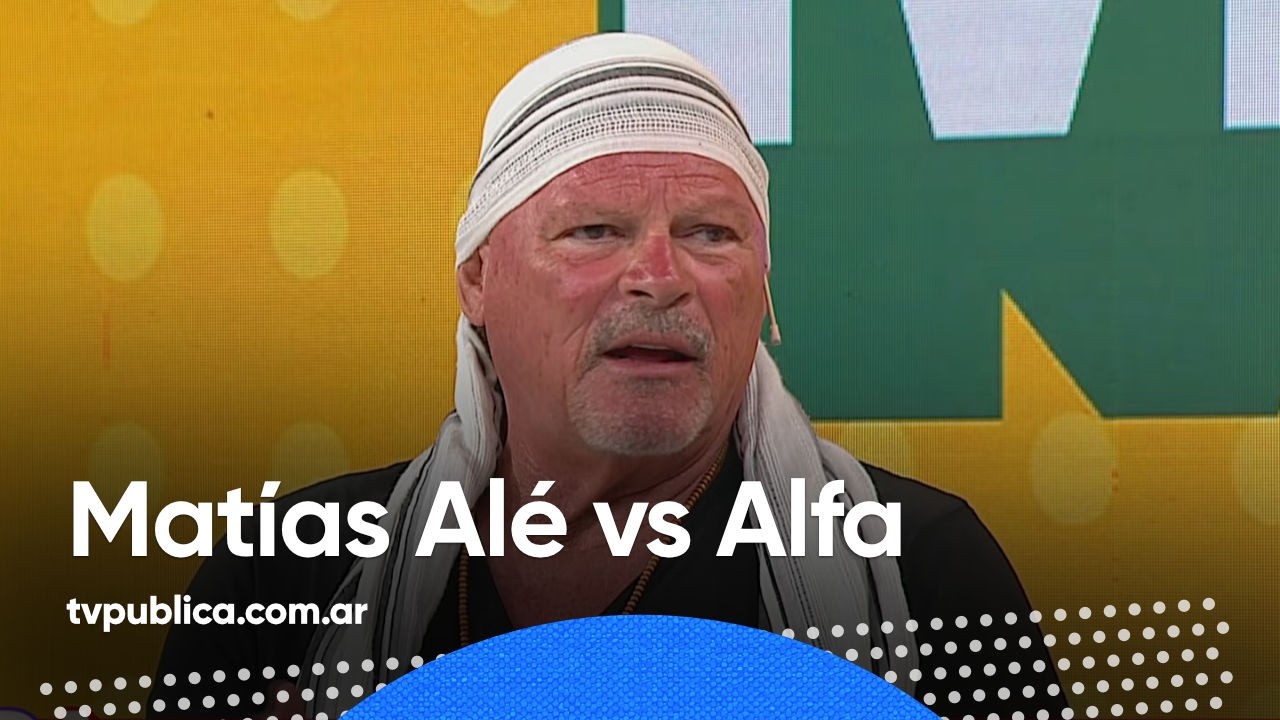 Alfa le responde a Matías Alé en MBA - Mediodía Bien Arriba