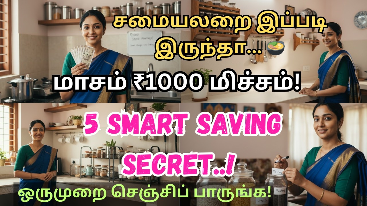 How to Save ₹1000 in the Kitchen? 🍲 Middle Class Kitchen Organization Tips | Best Money Saving Hacks