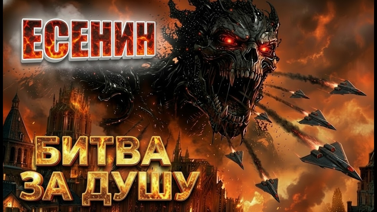 Побеждена, но не рабыня ЕСЕНИН ожил Бельгия ⚔️ Техно-Готика! (AI Клип 💔)