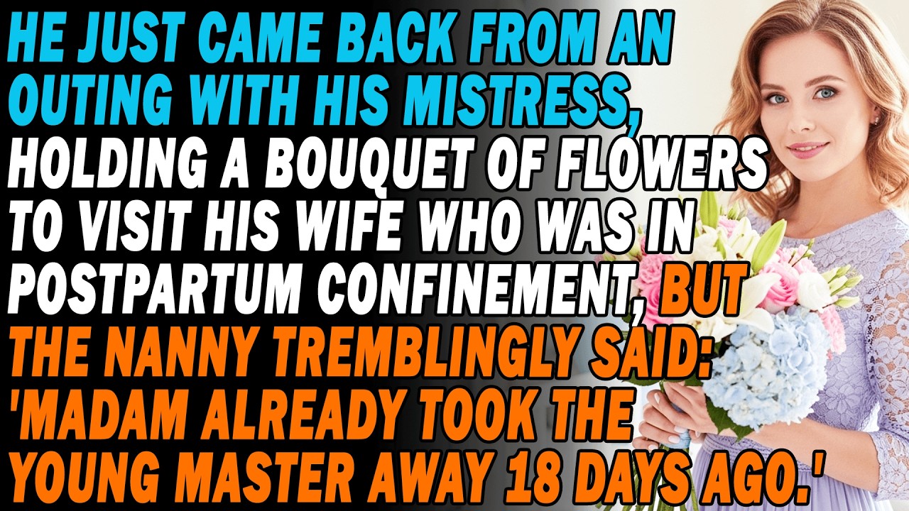 He Returned From A Trip With His Mistress💋Holding A Bouquet💐To See His Postpartum Wife🤱But Then...😱🚨