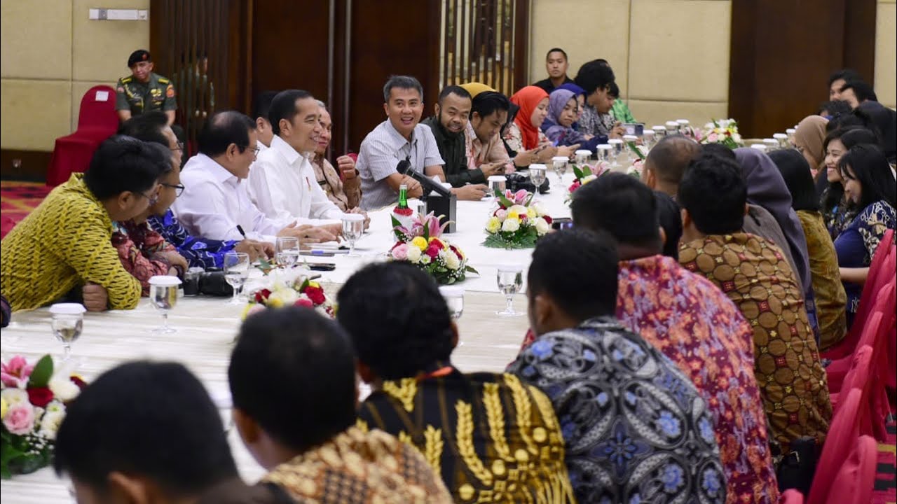 Dialog Presiden Jokowi dengan Wartawan Istana dan Wartawan Balikpapan, Balikpapan, 18 Desember 2019
