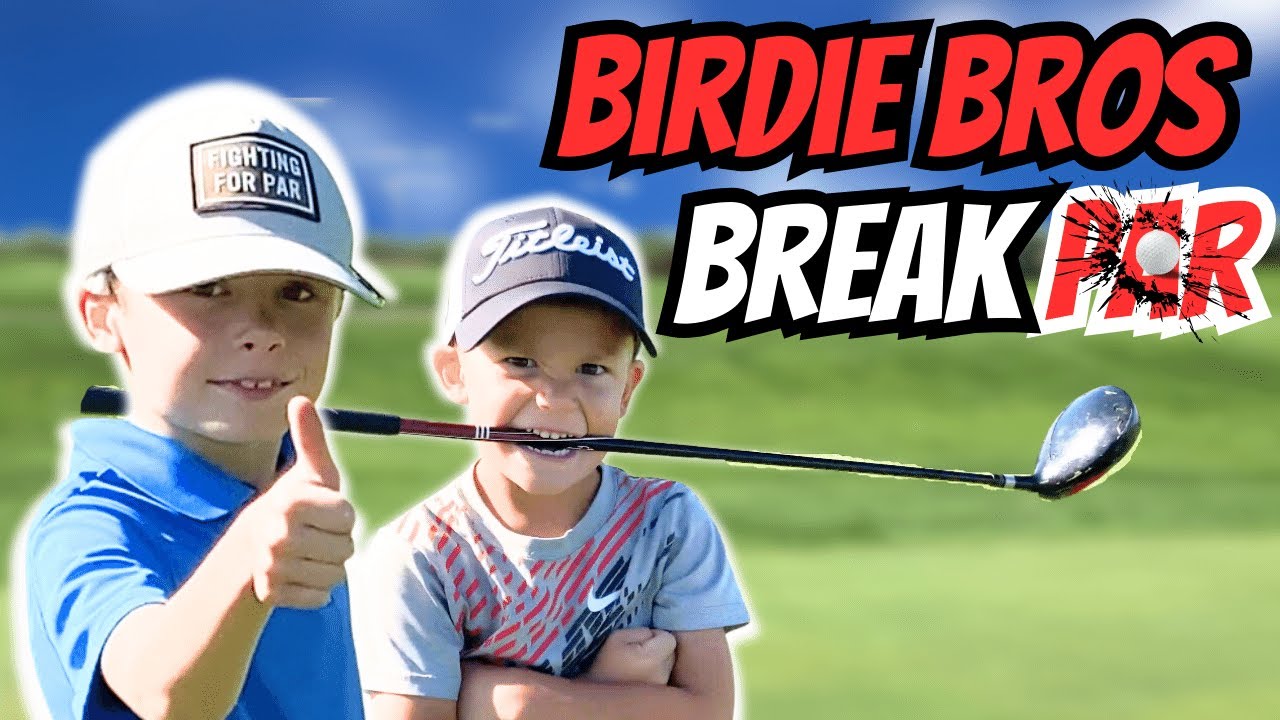 Epic Kids Golf Challenge: 6 & 8 Year Old Brothers Go UNDER PAR!