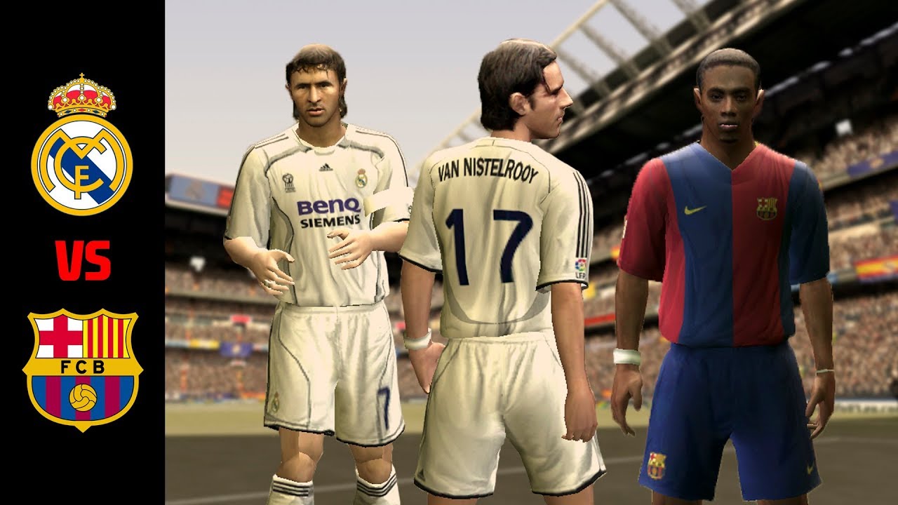 FIFA 07 / Real Madrid vs FC Barcelona / PC Gameplay HD