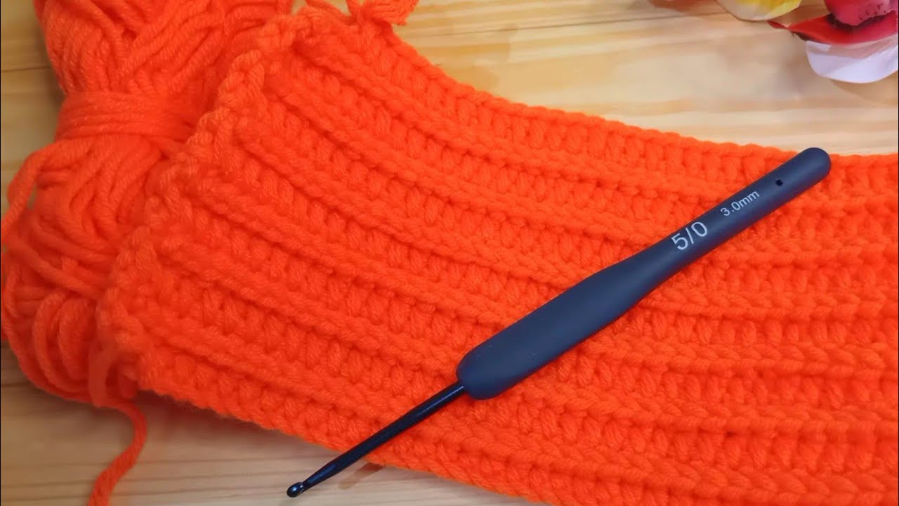 EASY CROCHET STITCH ❗️❗️ Cocok untuk Selimut, Scarf dan Beanie Hat 
