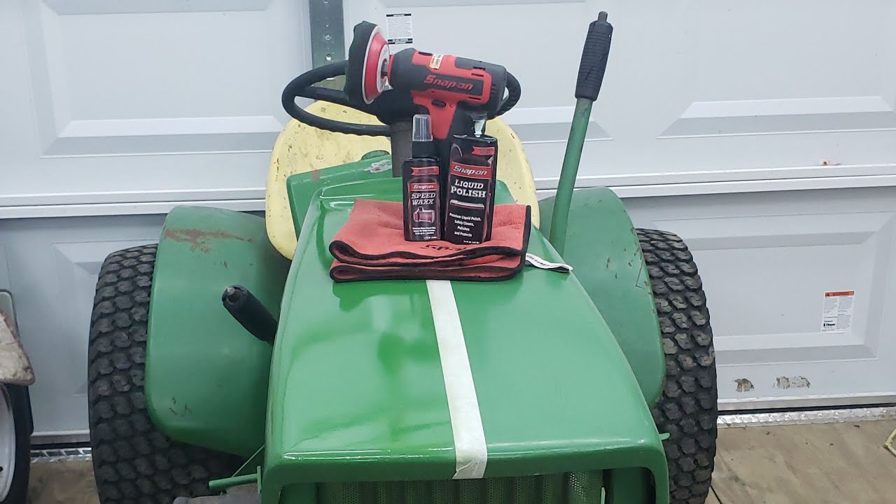 Snap-on review mini buffer brings 40yr paint back to life