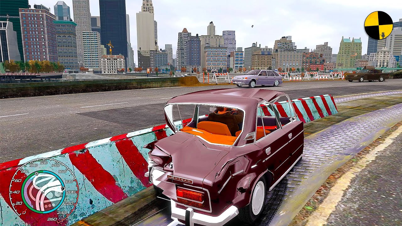 GTA 4 Crash Testing Real Car Mods Ep.195