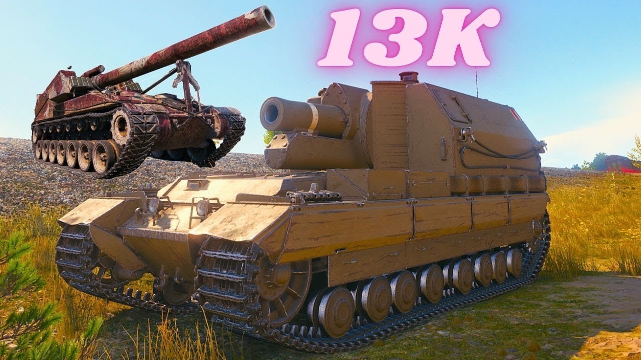 13K Damage with Conqueror GC 6K Dmg Arty & T92 HMC 7K dmg World of Tanks