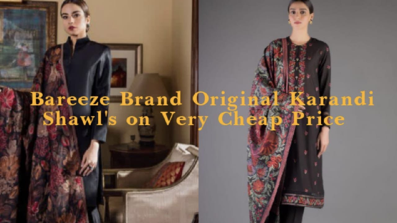 Bareeze Brand original Karandi shawls on very Cheap Price,Khattak collection