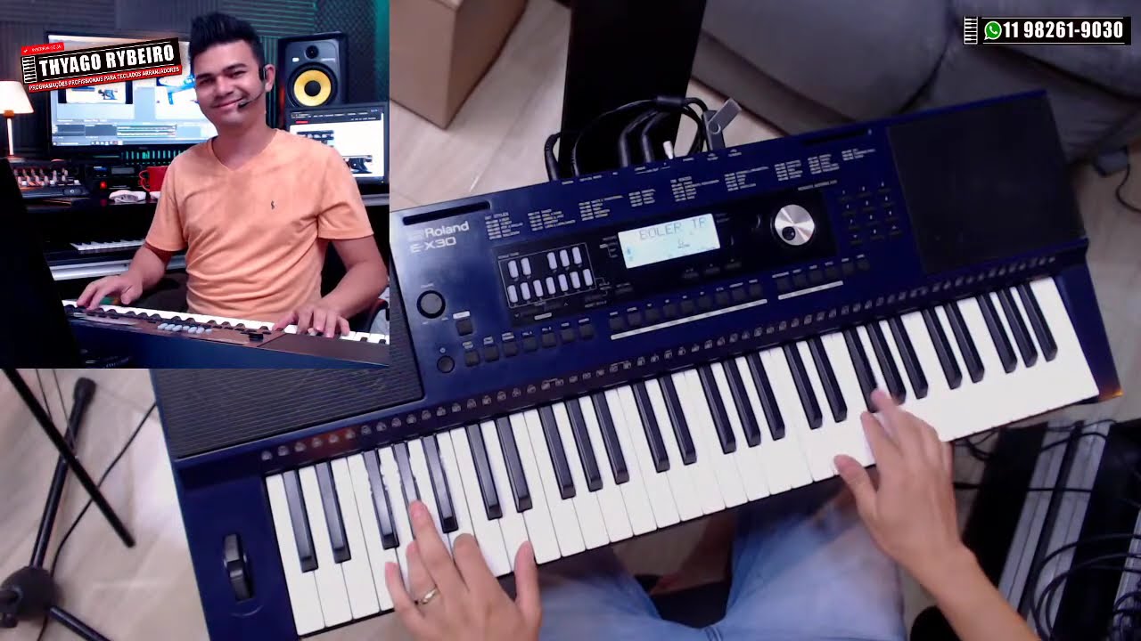 VOCÊ TEM UM ROLAND EX30 ? QUER COMPRAR UM?    By Thyago Rybeiro (BAIXE RITMOS GRÁTIS NA DESCRIÇÃO)