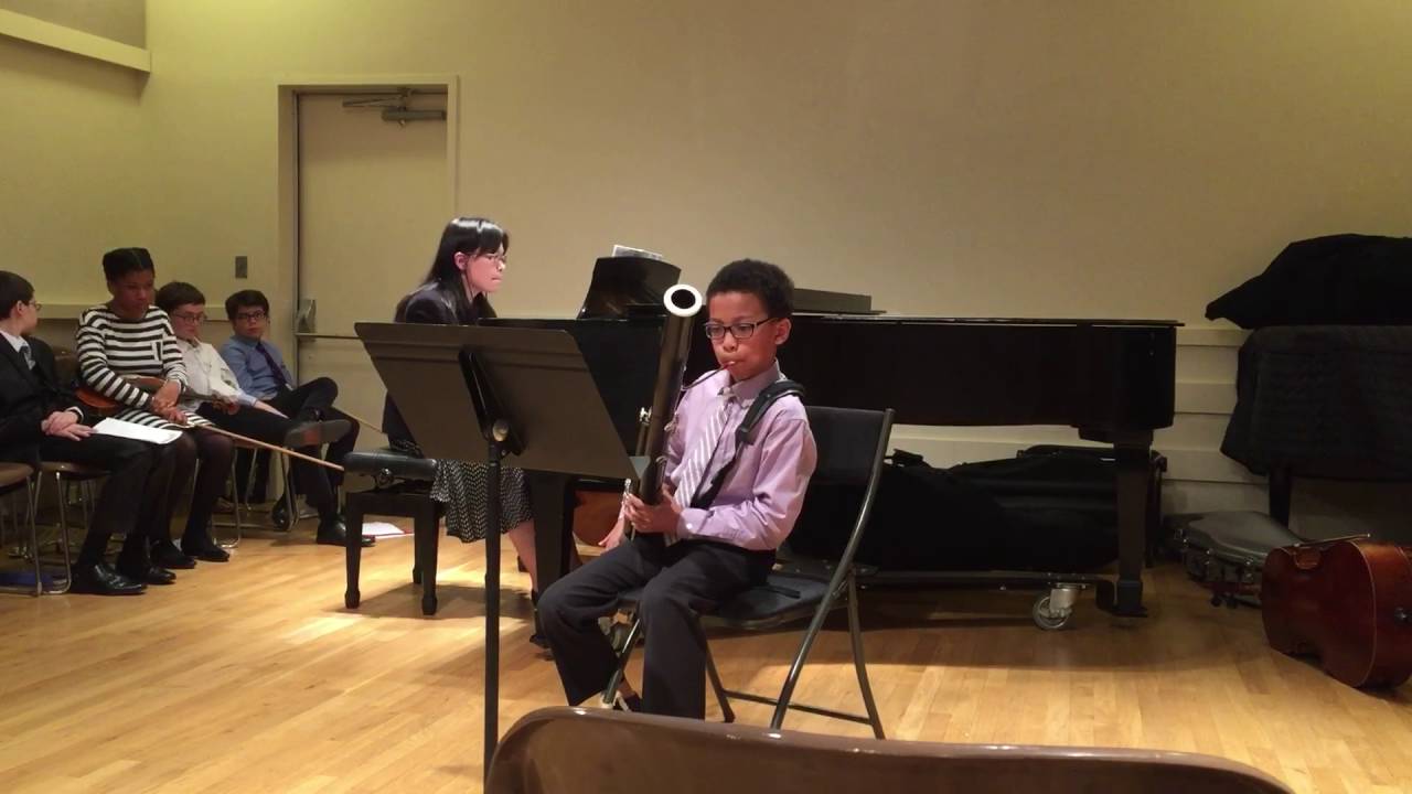 Capriccio for bassoon and piano by J. Weissenborn