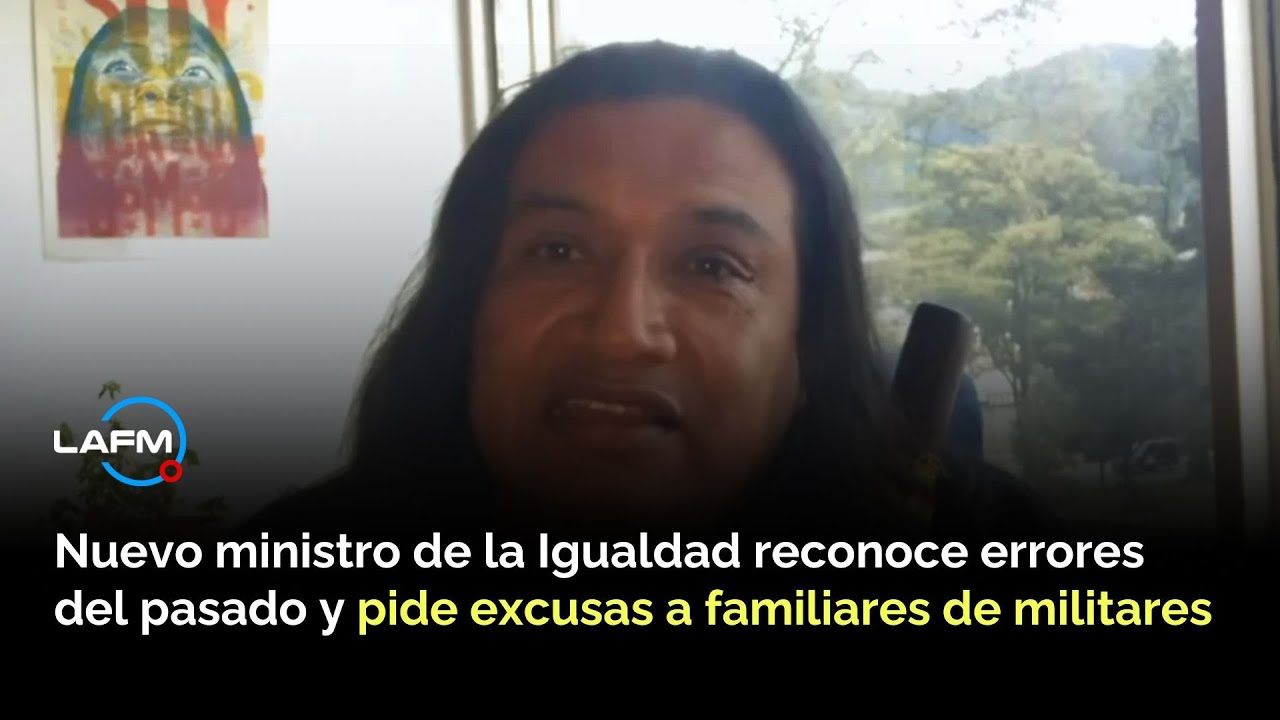 Alfredo Acosta, nuevo MinIgualdad, responde a críticas por falta de experiencia en cargos públicos