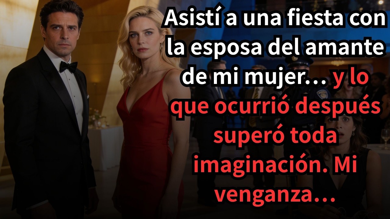 Fui a la gala con la esposa de su amante… y luego ocurrió lo que…