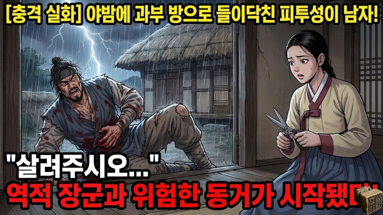 조선시대 역모 누명 쓴 장군을 과부가 숨겨준 이유, 목숨 걸고 지킨 사랑의 결말아샤|기담|비사|괴담|민담|야담|설화|조선야담