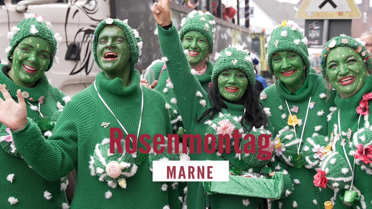 So bunt war der Rosenmontag in Marne