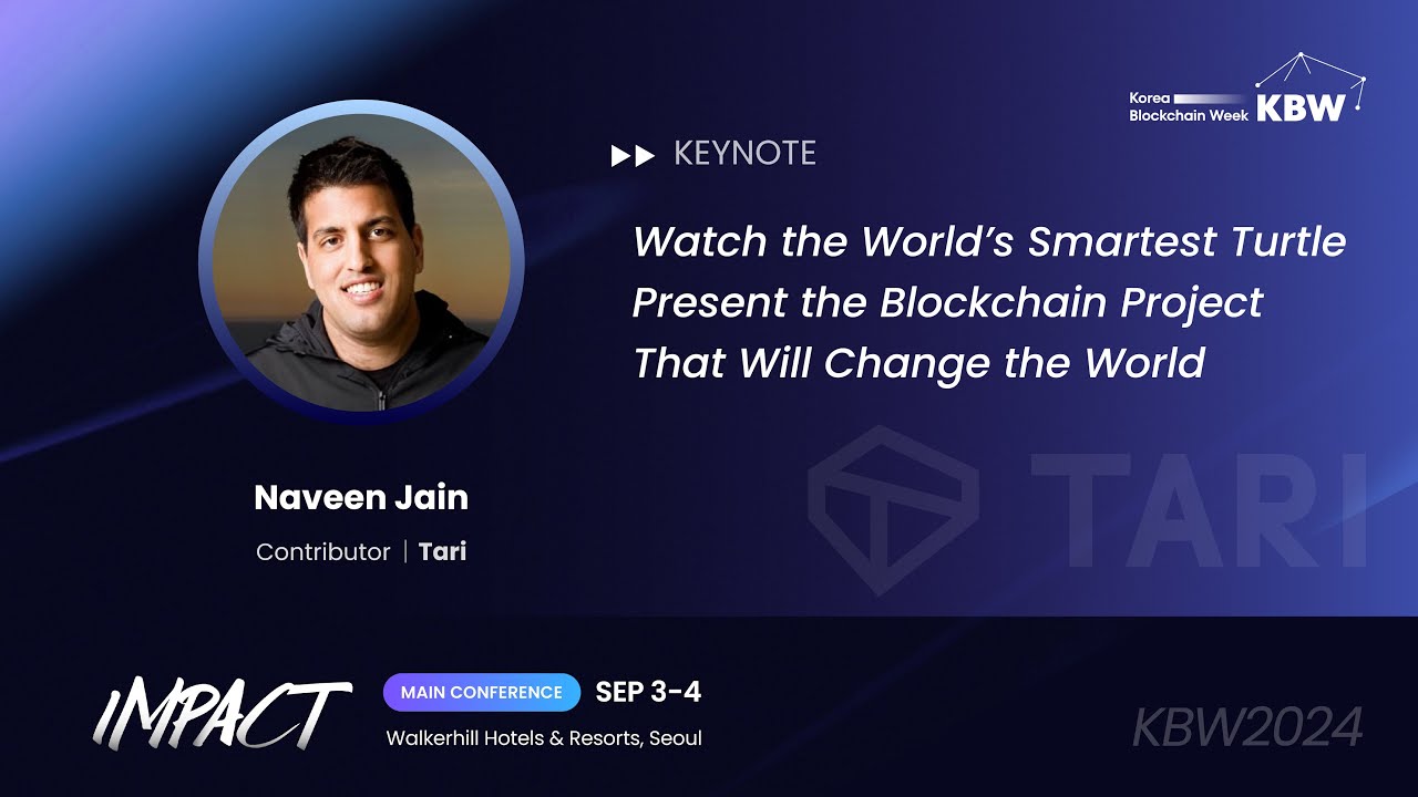 World&rsquo;s Smartest Turtle Present the Blockchain Project That Will Change the World l KBW2024