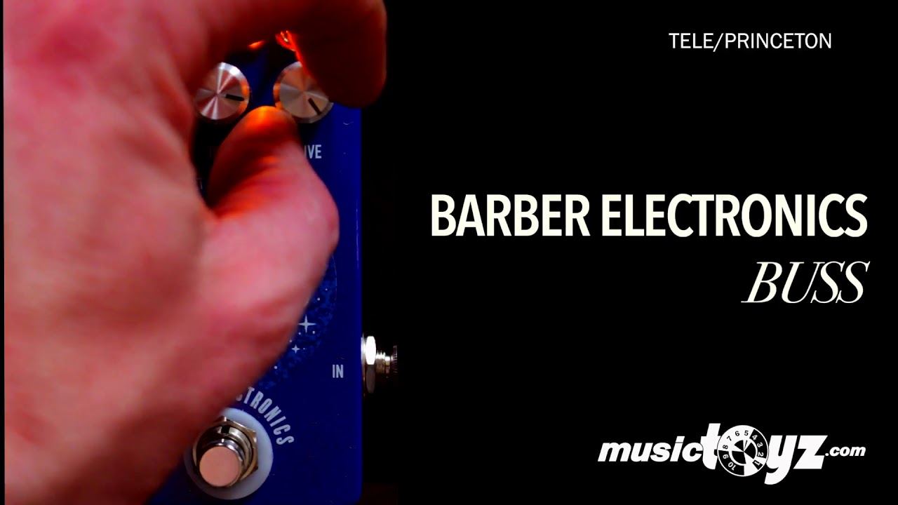 Barber BUSS Overdrive Distortion Guitar Pedal
