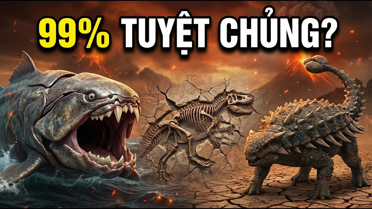 Vì Sao 99% Sinh Vật “Mặc Giáp” Đều Tuyệt Chủng? Sự Thật Thú Vị