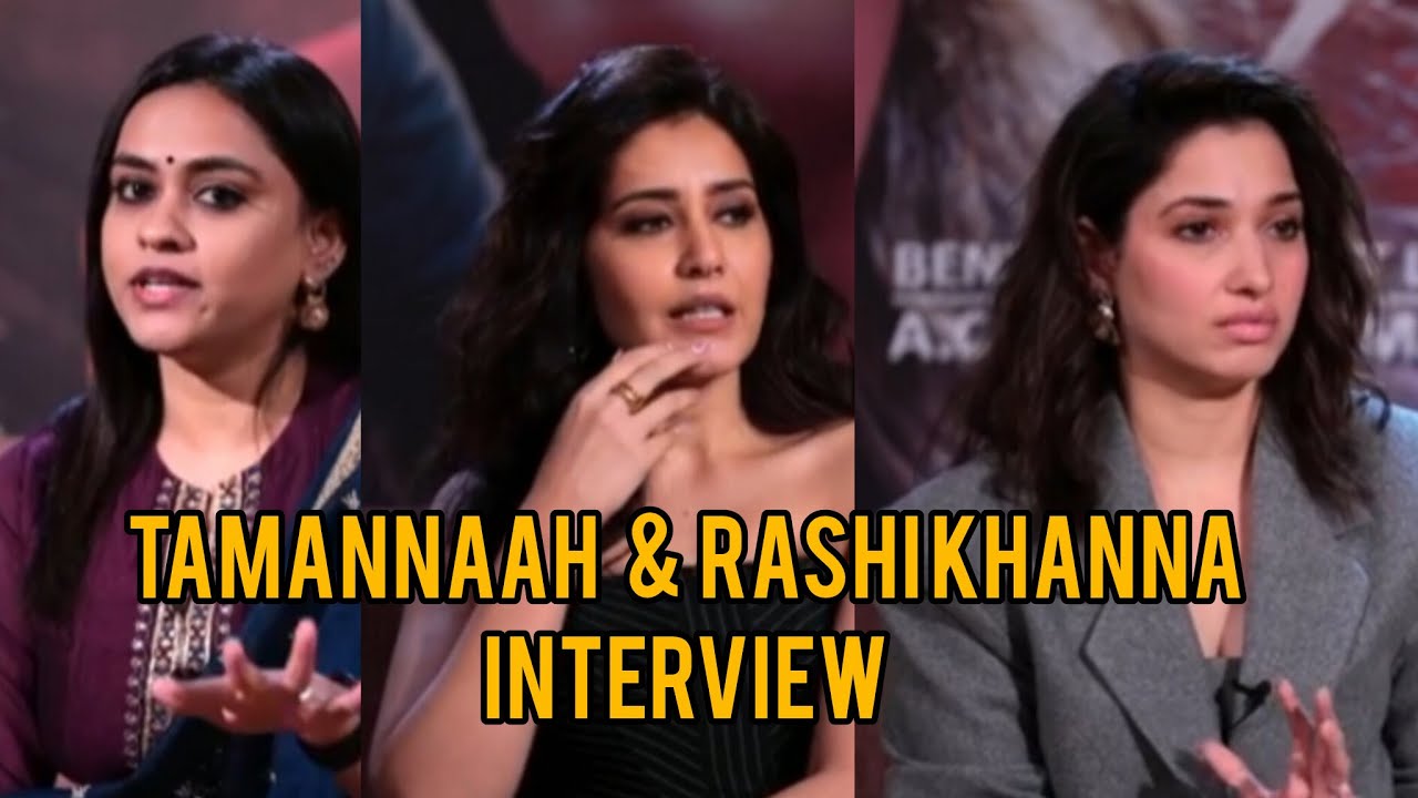 Tamannaah & Rashi khanna Interview Live 🔴 | FRIDAY VOLUME