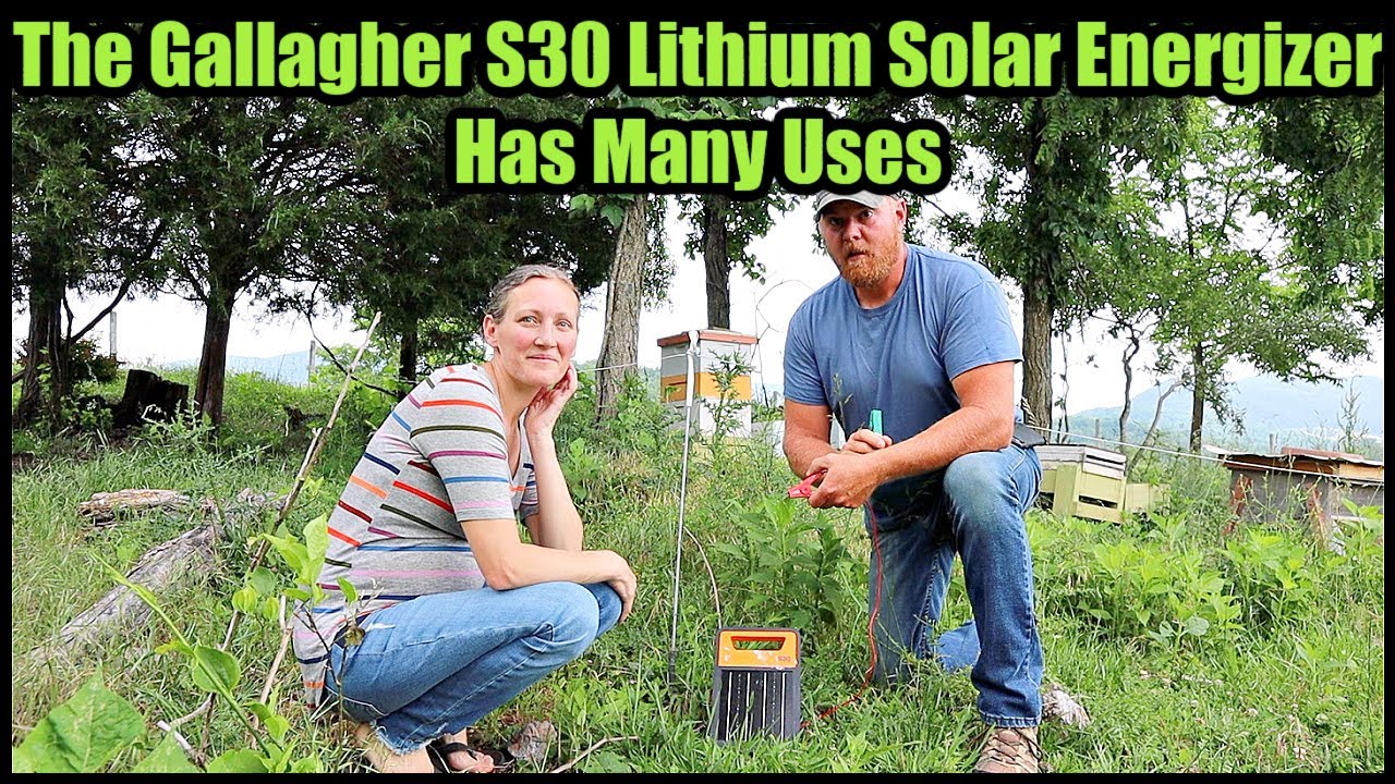 The Gallagher S30 Lithium Solar Energizer Has Many Uses