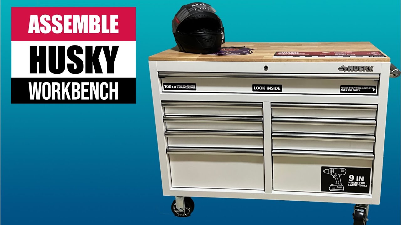 Соберите ящик для инструментов/верстак на колёсах HUSKY | Cruiseman's Garage