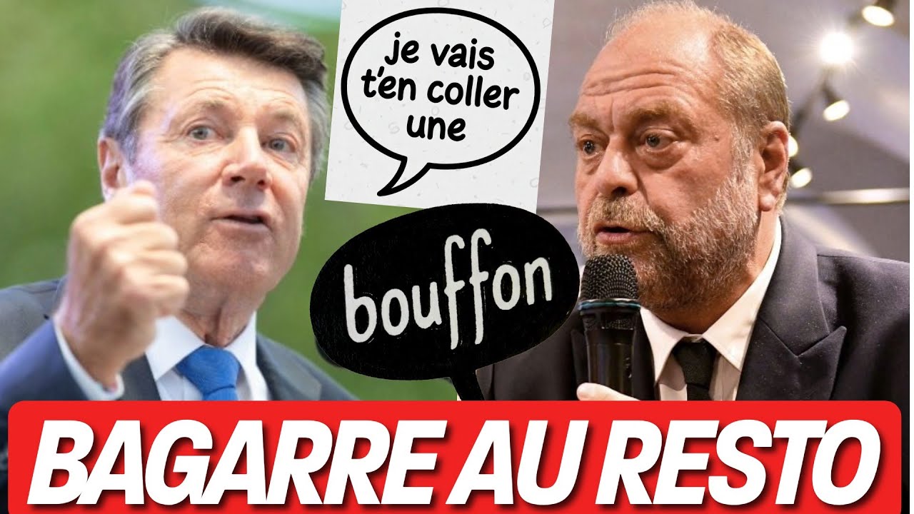 &ldquo;Je vais t&rsquo;en coller une !&rdquo; &ndash; Estrosi menace Dupond-Moretti en plein resto
