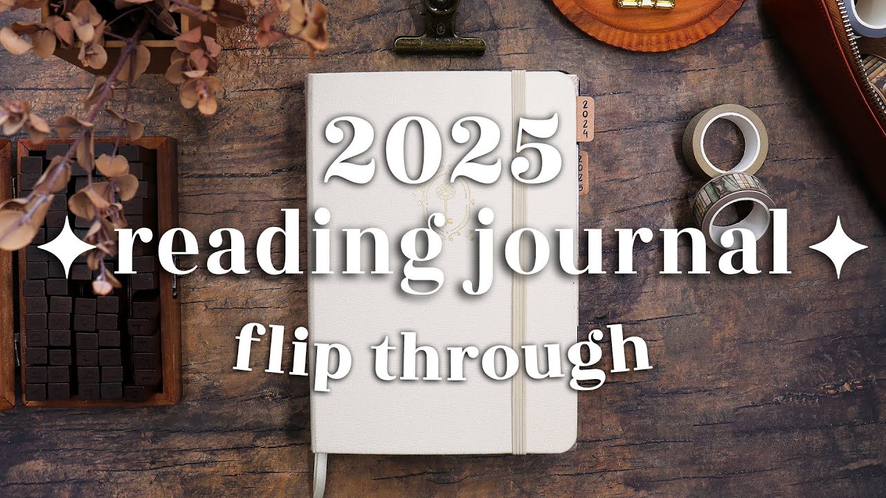 📚 2025 Full Reading Journal Flip Through + 4th Quarter Books