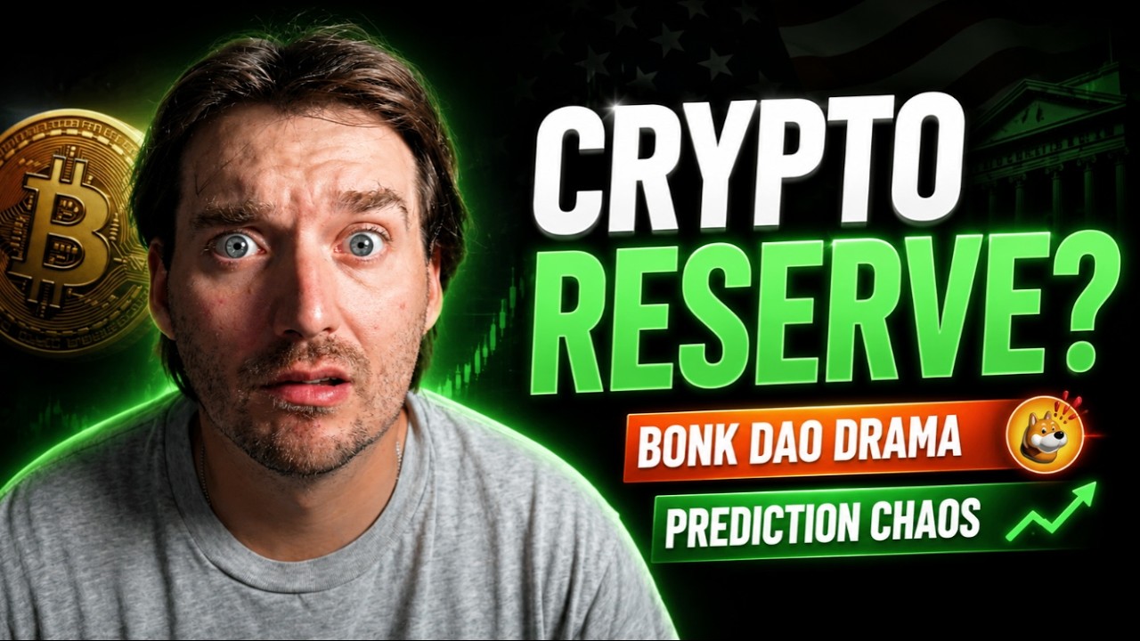 US Strategic Crypto Reserve Growing? | DAO's DOWNFALL drama | Prediction Market Chaos & MORE!