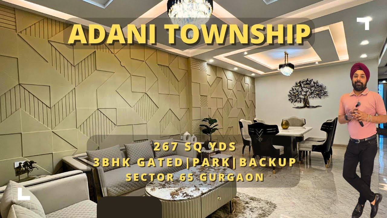 Spacious 267 Sq Yds Builder Floor In Gurgaon | Sector 65 Golf Course Ext Road | Adani Township!