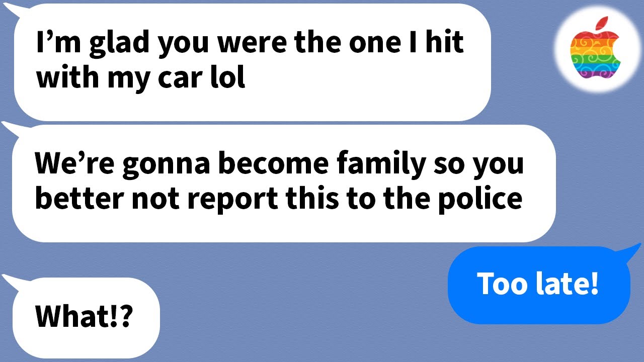 【Apple】 My brother's fiancée hit me with a car…