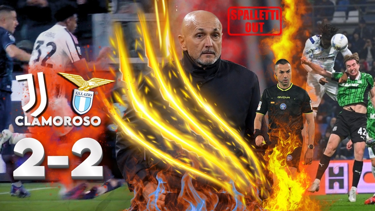 ERA RIGORE? JUVE DOMINA MA? LAZIO SPRECA IL VANTAGGIO!!