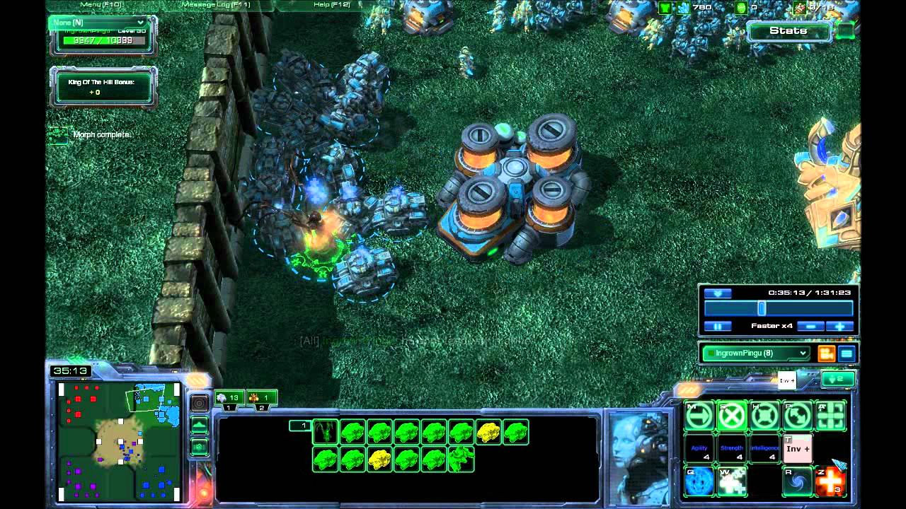StarCraft 2 - Footmen - Custom Games - Dominating Footmen