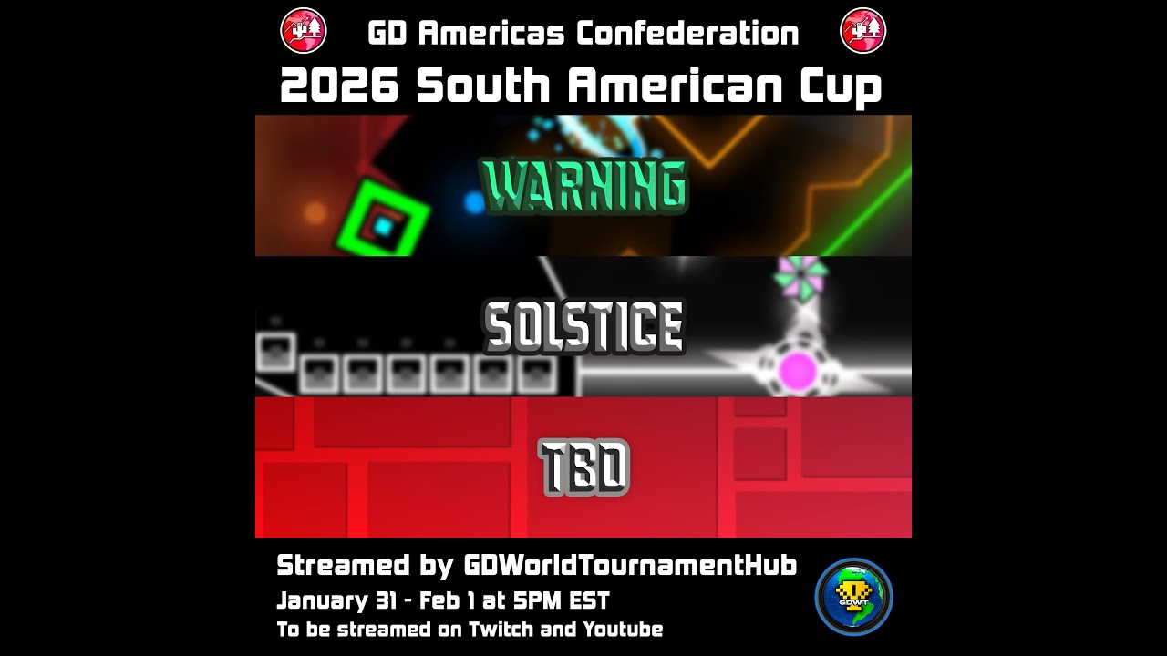 GDWT | GD South American Cup | Warning | 🇦🇷 🇧🇷 🇨🇱 🇺🇾 🇨🇴 🇪🇨 🇵🇪 🇻🇪