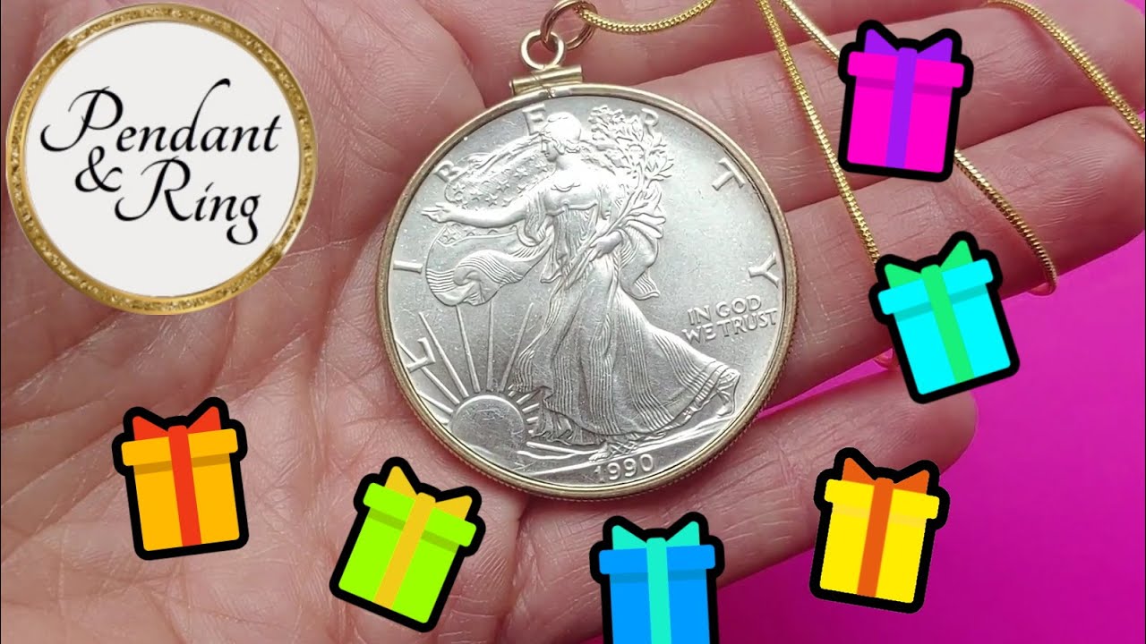 Real Coin Pendant Necklaces 😊 For Real People 😊