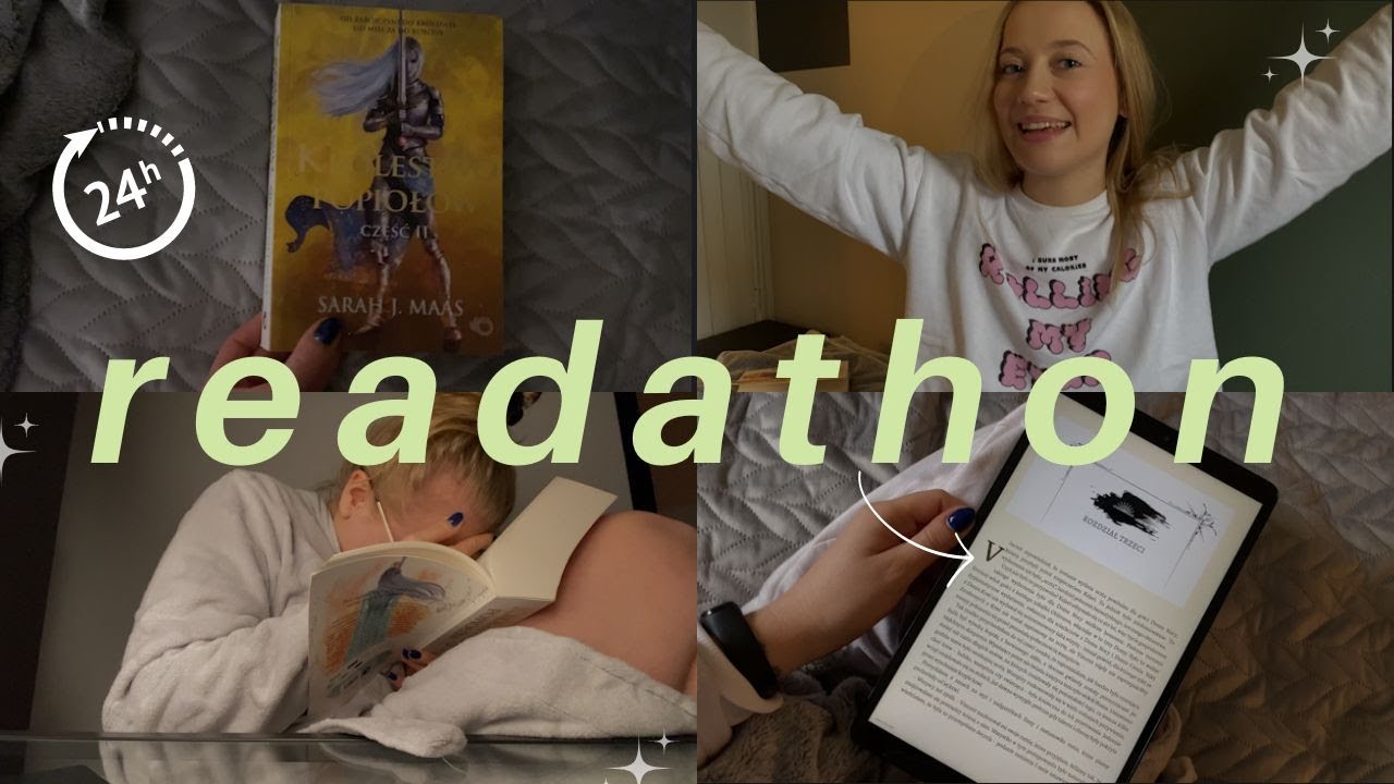 ile książek przeczytam w 24h? 📖// czytelniczy maraton 🫡