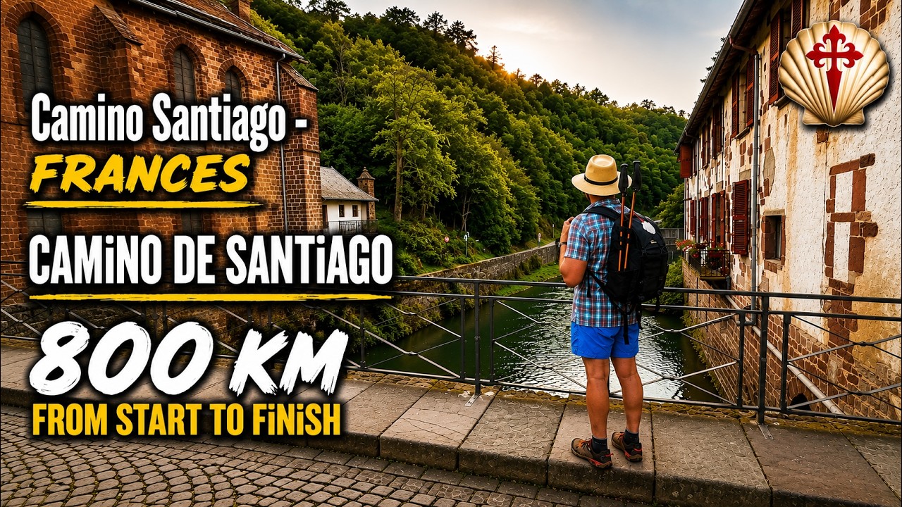 CAMiNO FRANCES/ CAMiNO DE SANTiAGO / 800 KM FROM START TO FiNiSH.