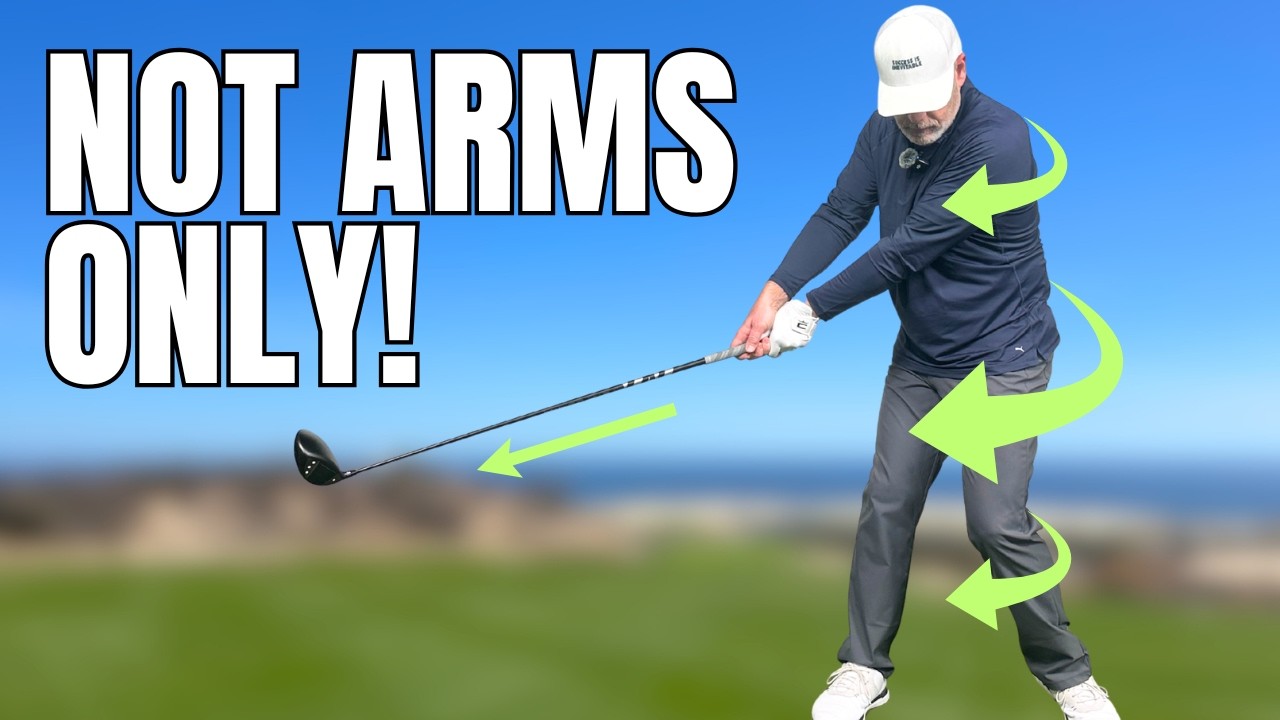 Takeaway of The Golf Swing is FULL BODY | NOT ARMS ONLY! | GolfWRX |