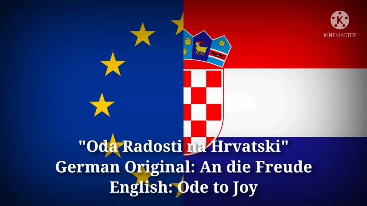 Oda Radosti - An die Freude, Ode to Joy (Croatian Lyrics, Version & English Translation)