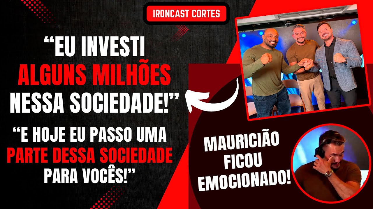 CARIANI ANUNCIA SEUS SÓCIOS AO VIVO E EMOCIONA A TODOS – IRONCAST CORTES