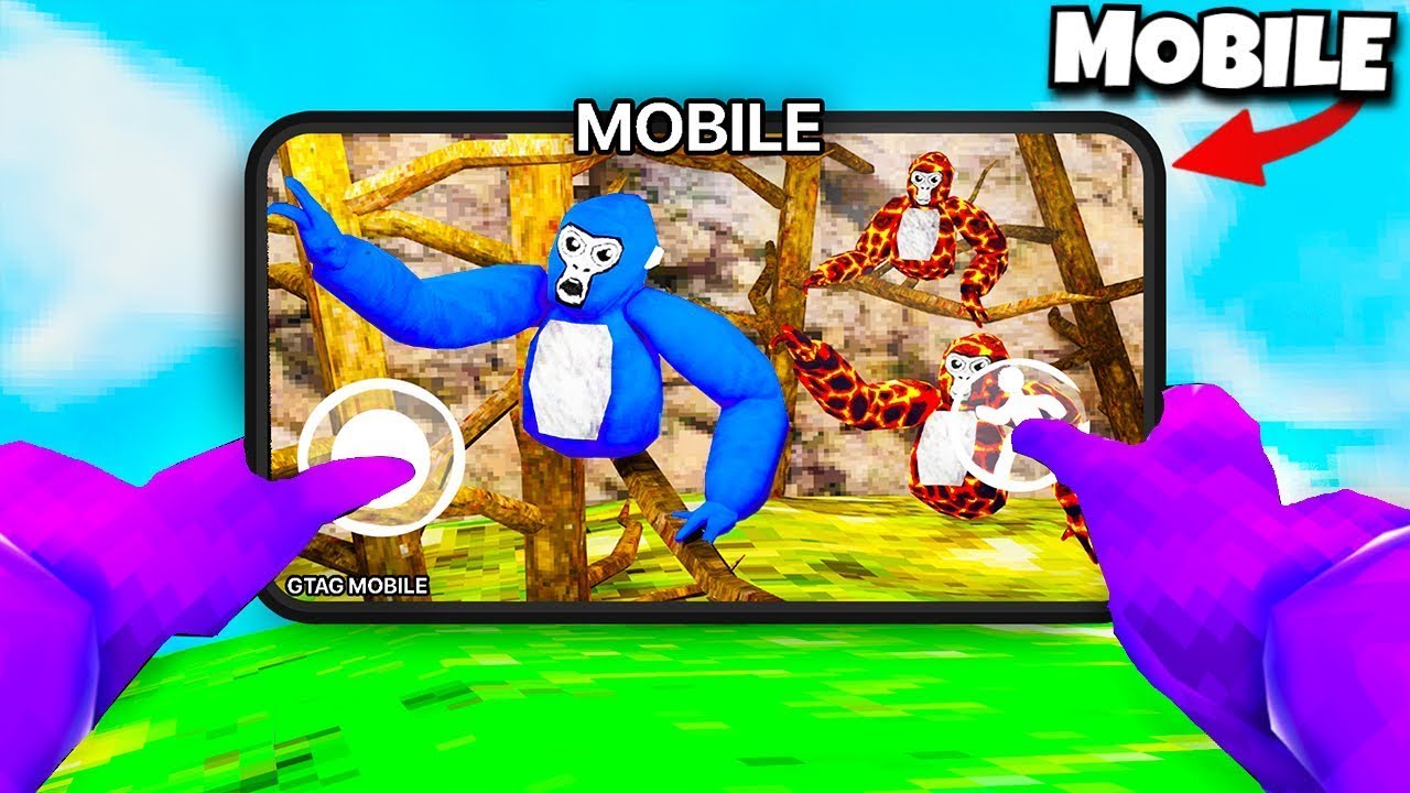 I Played Gorilla Tag Mobile...