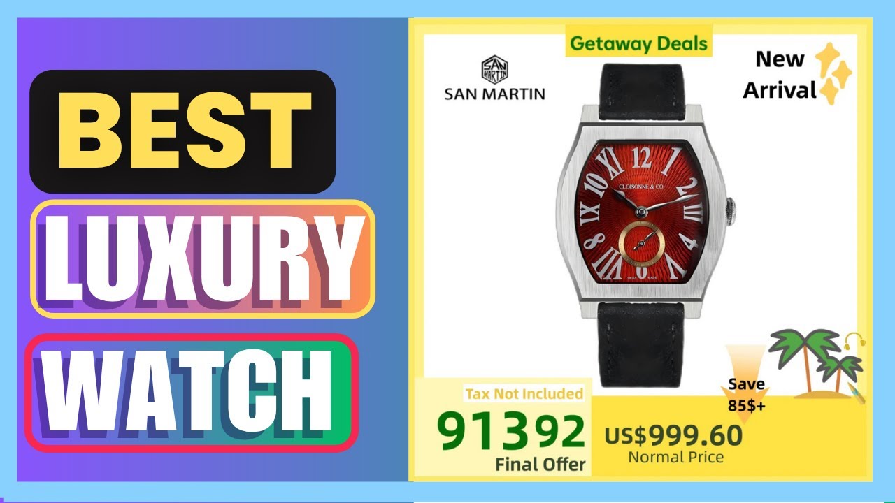 Best San Martin 36mm Mechanical Watch