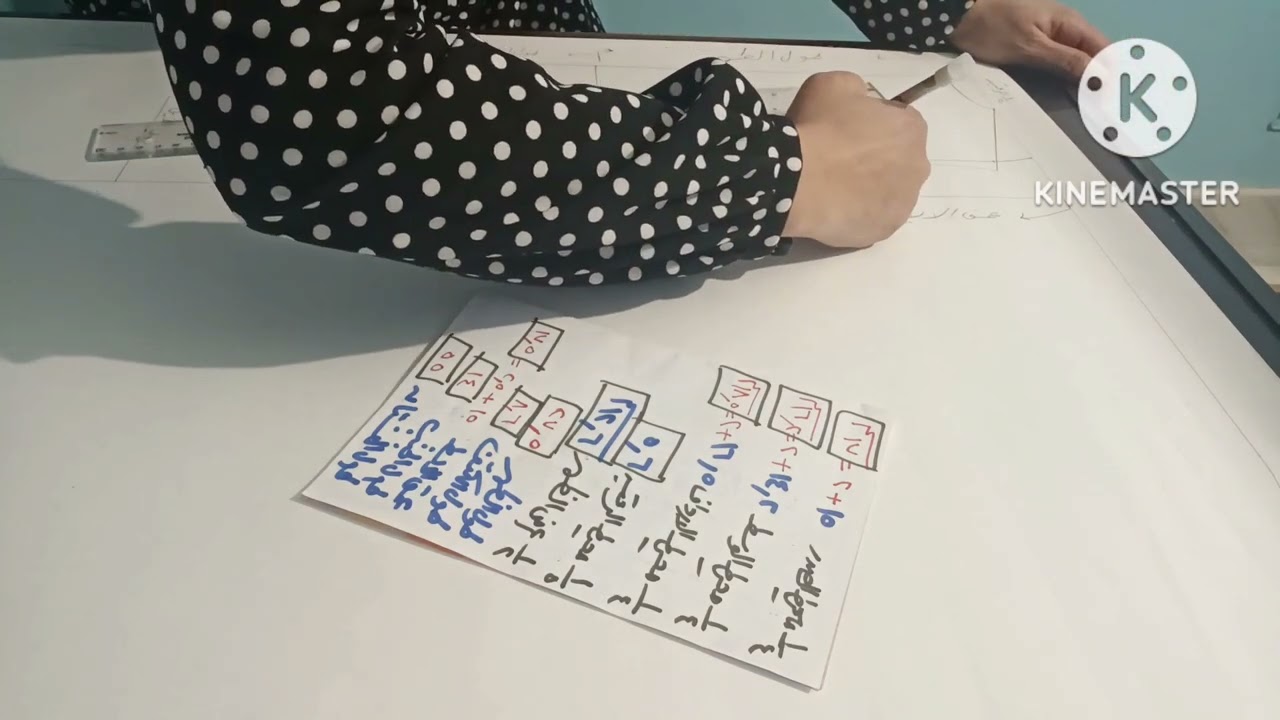 طريقه رسم باترون طفلة بطريقه سهله