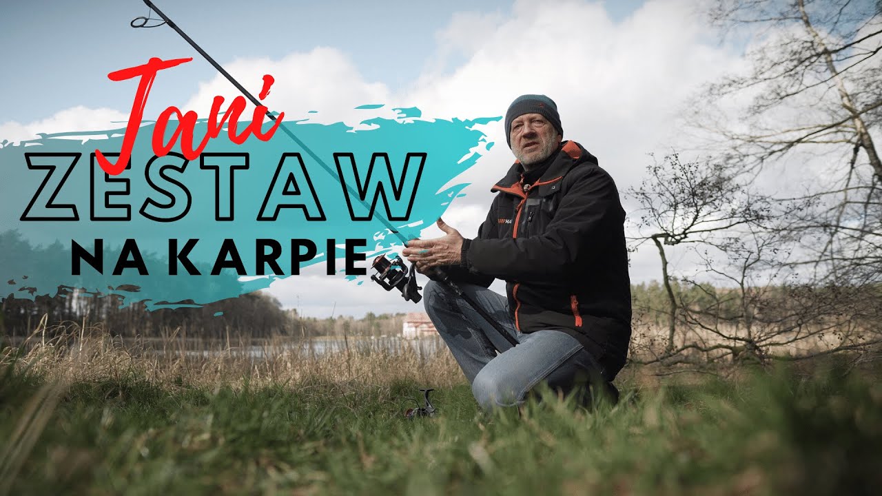 Tania wędka i kołowrotek karpiowy / Jaxon Carp Academy L i Hercules Free Run L