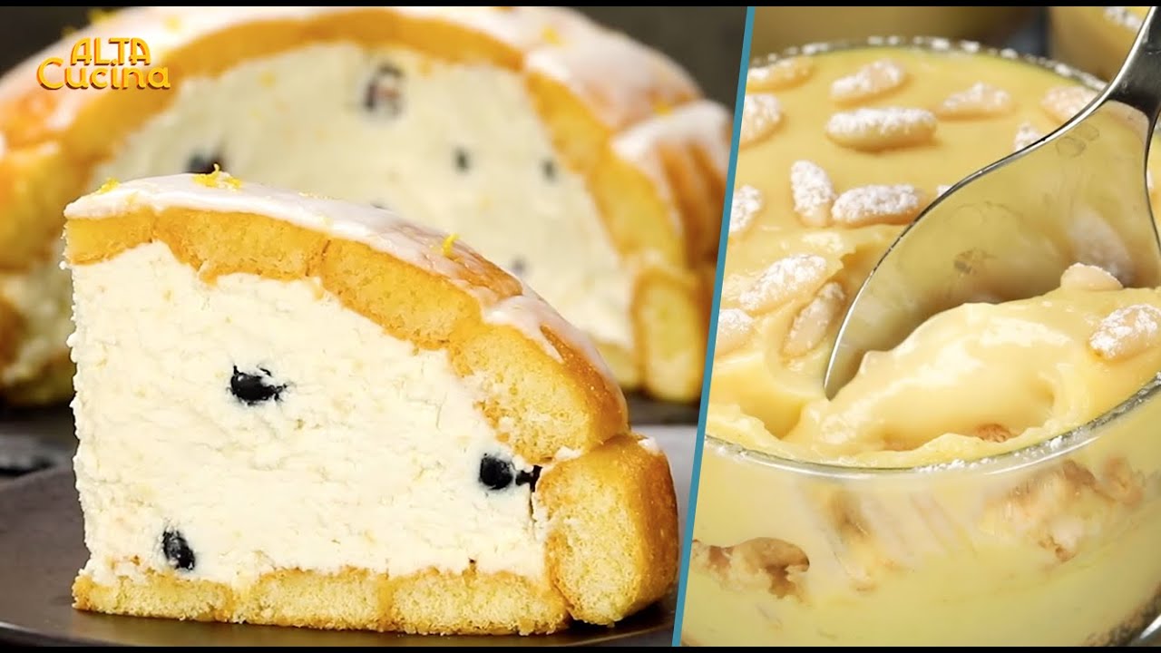 8 DOLCI CREMOSISSIMI AL CUCCHIAIO