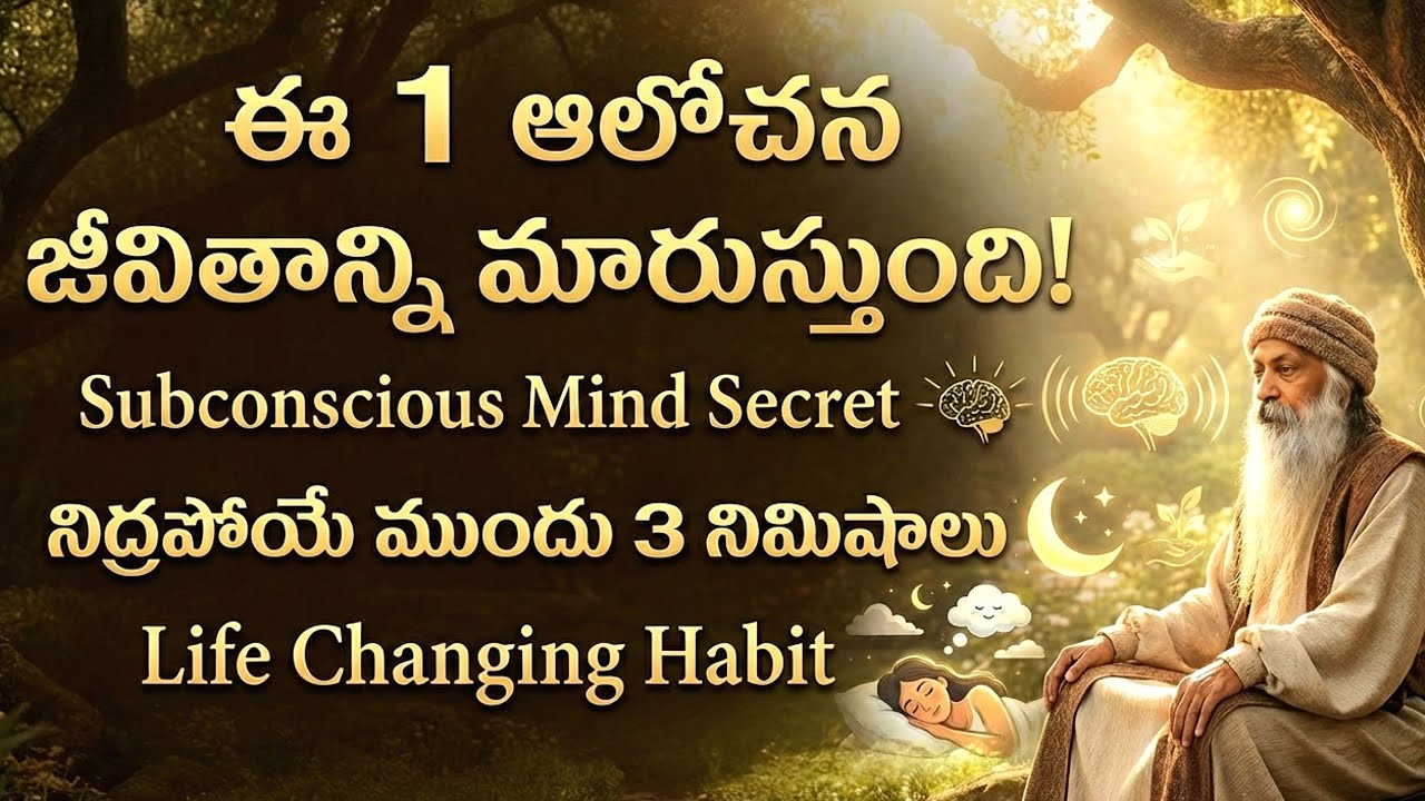 ఈ 1 Minute Habit మీ జీవితాన్ని మారుస్తుంది! 🚀 | Morning Mindset Secrets to Success