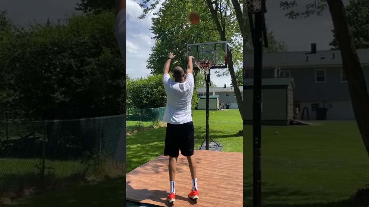 DIY Backyard Basketball Court 🏀 #MotivatedByMylan | How To Make A Homemade Court with Wood Pallets