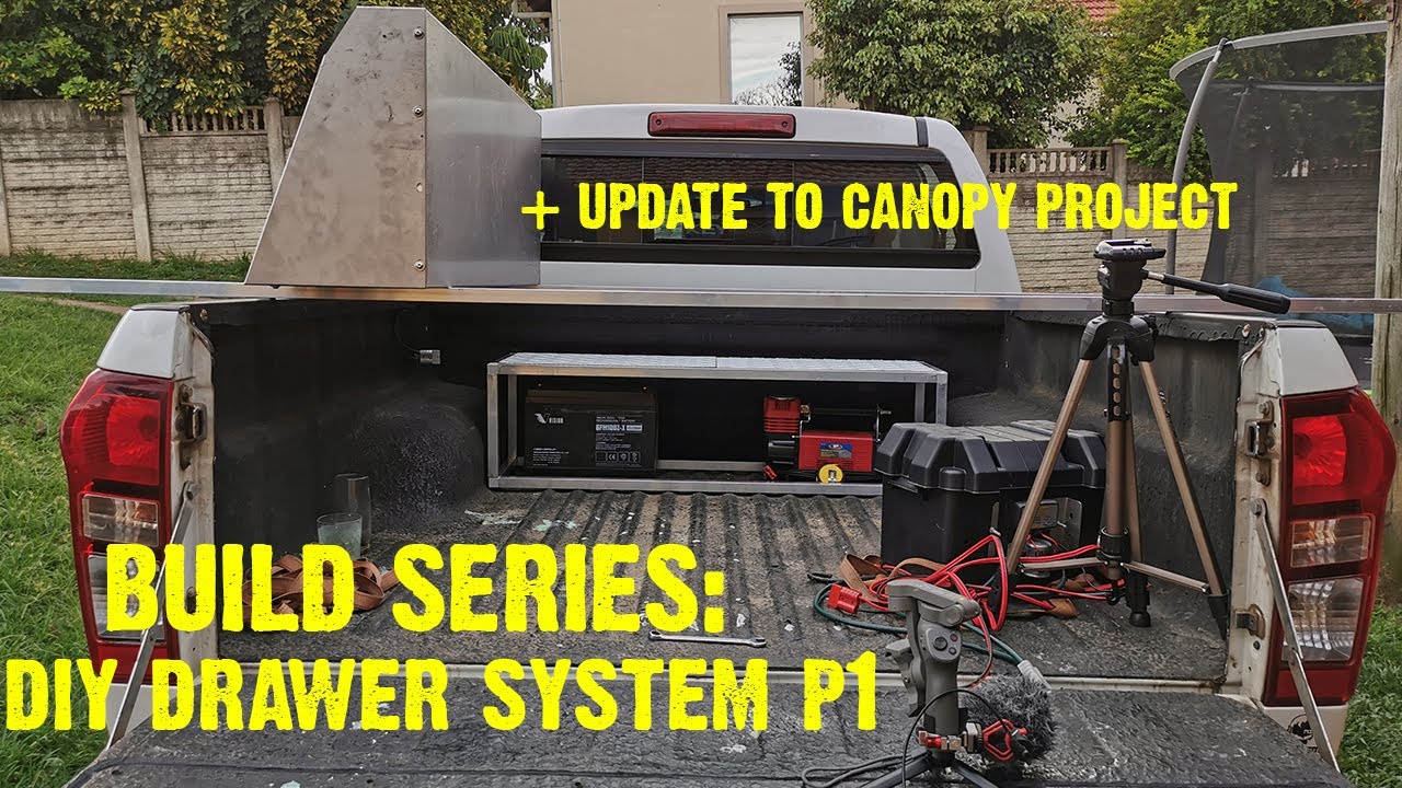 BUILD SERIES: DIY Drawer System PART 1 + Update on Canopy Project