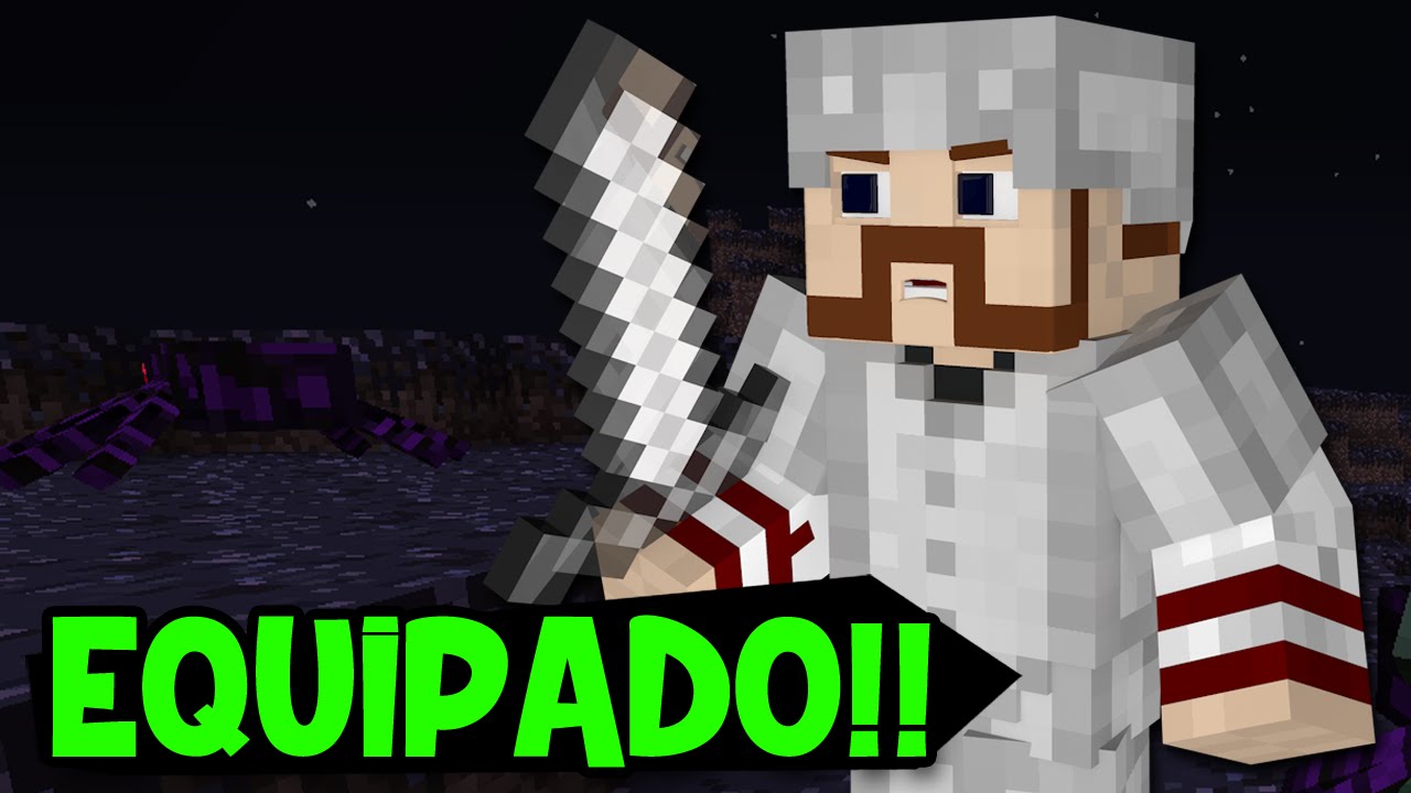 Minecraft: HARDCORE LUCKY BLOCK #1 - COMPLETAMENTE EQUIPADO!!